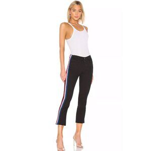 PAM and GELA Cropped Flare With Classic Stripe Pants Sz 28